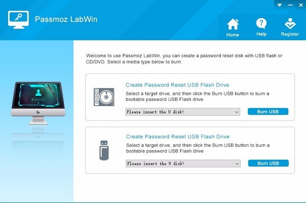 Windows密码恢复软件PassMoz LabWin 可绕过密码-星辰源码网