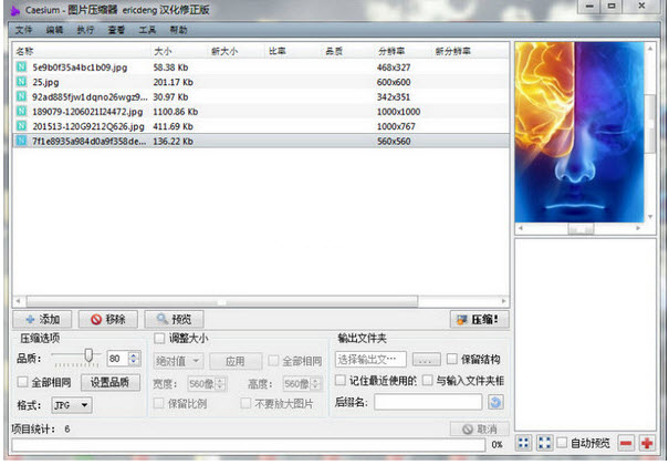 图片大小压缩软件(Caesium)1.7.0 绿色中文版-星辰源码网