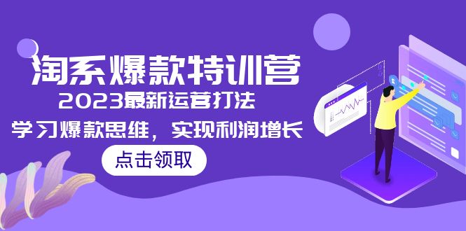 2023淘系爆款特训营，2023最新运营打法，学习爆款思维，实现利润增长-星辰源码网