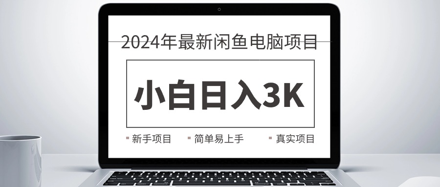 （10845期）2024最新闲鱼卖电脑项目，新手小白日入3K+，最真实的项目教学-星辰源码网