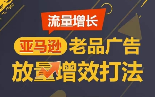 流量增长 亚马逊老品广告放量增效打法，短期内广告销量翻倍-星辰源码网