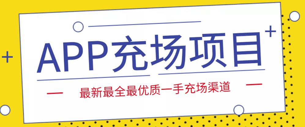 外面收费9800的APP充场项目，实操一天收入800+个人和工作室都可以做-星辰源码网