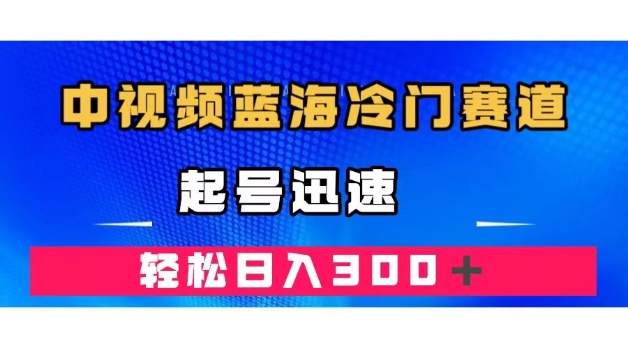 中视频蓝海冷门赛道，韩国视频奇闻解说，起号迅速，日入300＋-星辰源码网