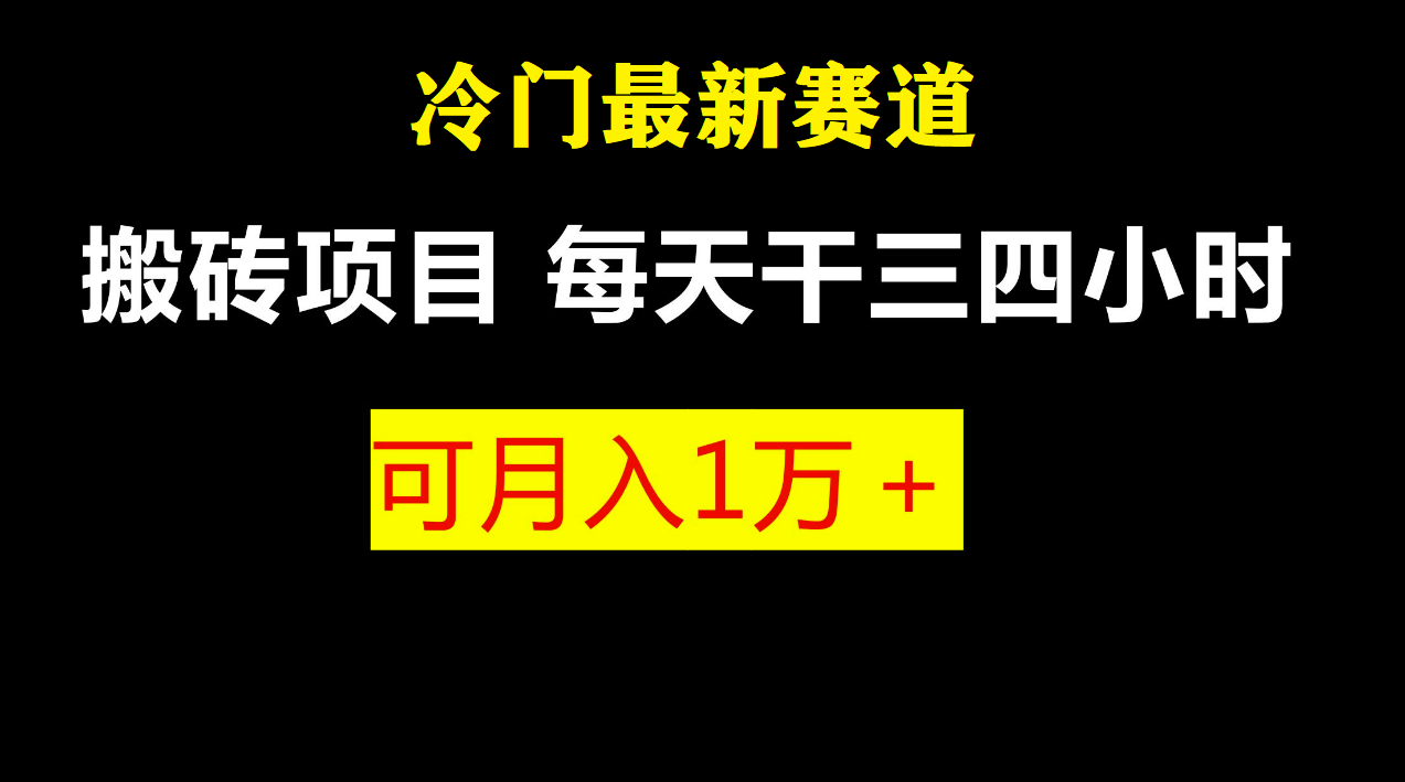 最新冷门游戏搬砖项目，零基础也能玩（附教程+软件）-星辰源码网