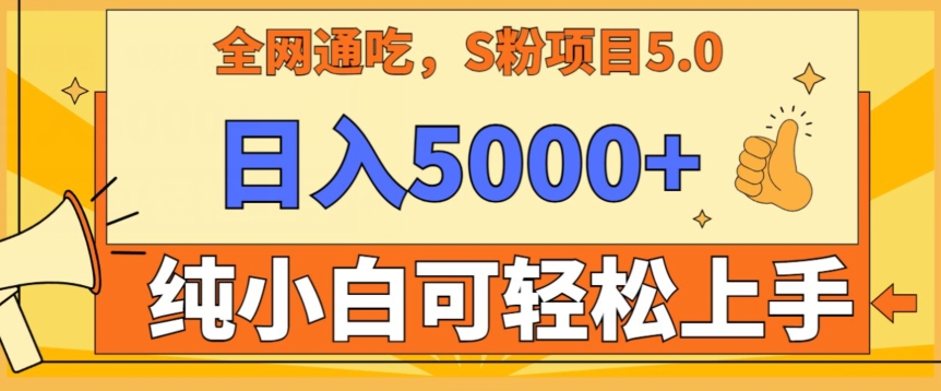 男粉项目5.0，最新野路子，纯小白可操作，有手就行，无脑照抄，纯保姆教学-星辰源码网